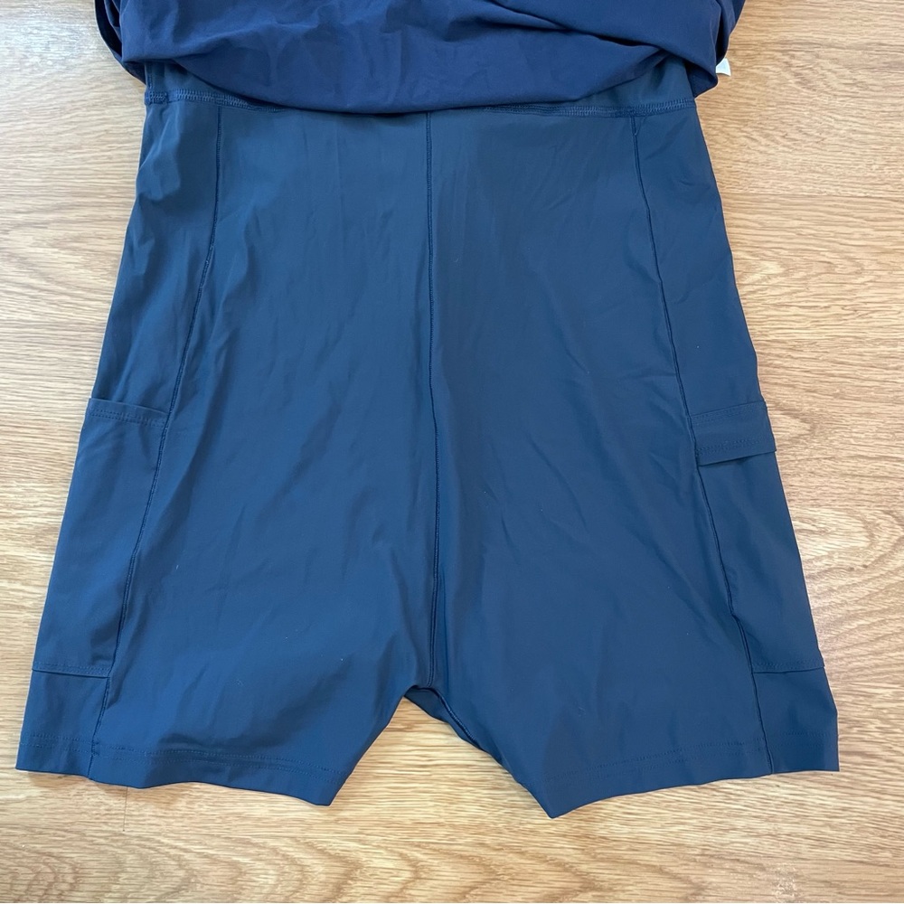 NWOT Outdoor Voices The Exercise Dress with Built In Shorts in Blue Size Large - Picture 6 of 9